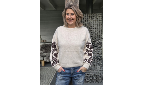 TRUI NINA zand/bruin